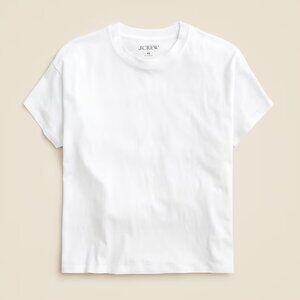 J. Crew Feather jersey cropped T-shirt Size XS